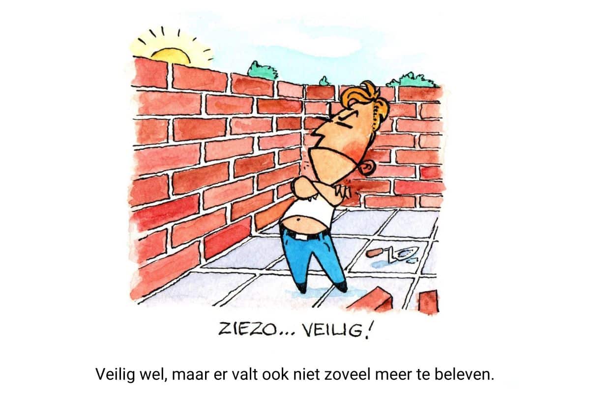 Veilig wel maar er valt ook niet zoveel meer te beleven